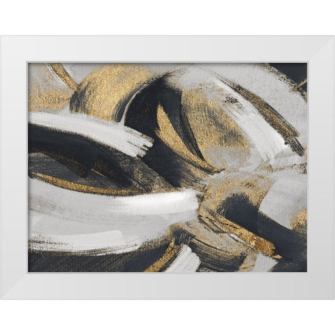 Bittersweet White Modern Wood Framed Art Print by Jill, Susan