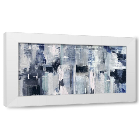 Spring Mountains White Modern Wood Framed Art Print by Jill, Susan