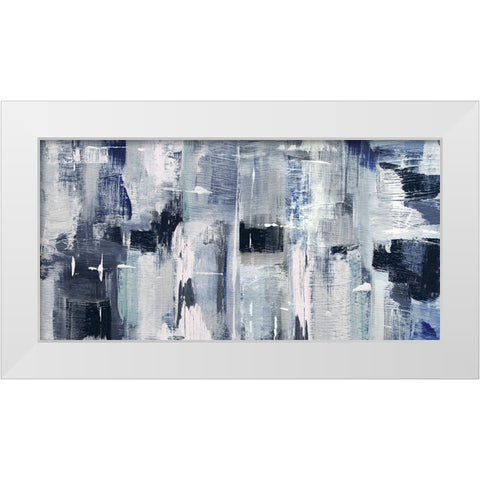 Spring Mountains White Modern Wood Framed Art Print by Jill, Susan