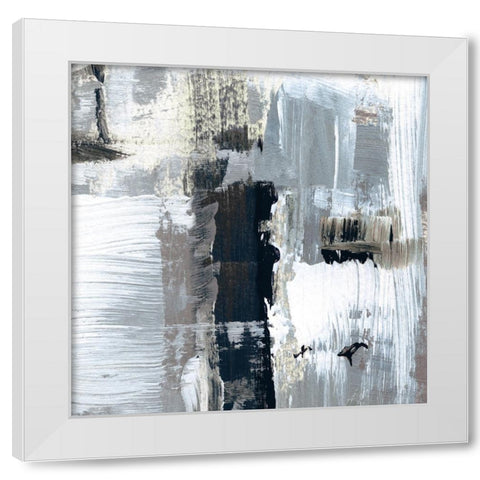 Quiet Woods I White Modern Wood Framed Art Print by Jill, Susan