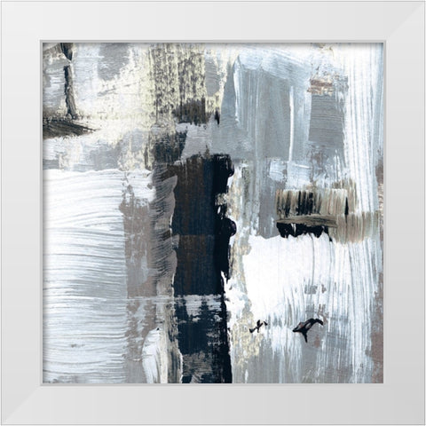 Quiet Woods I White Modern Wood Framed Art Print by Jill, Susan