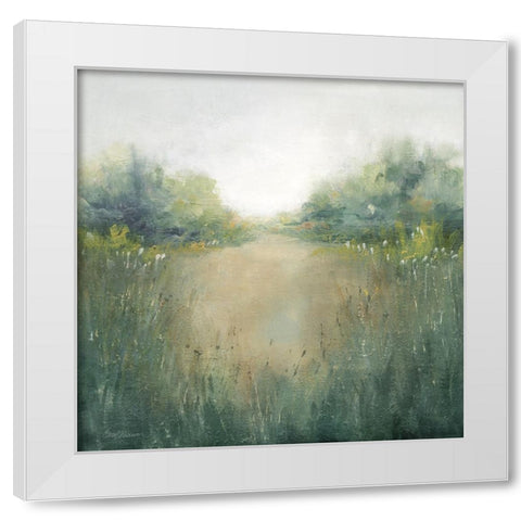 Sunrise Morning White Modern Wood Framed Art Print by Robinson, Carol