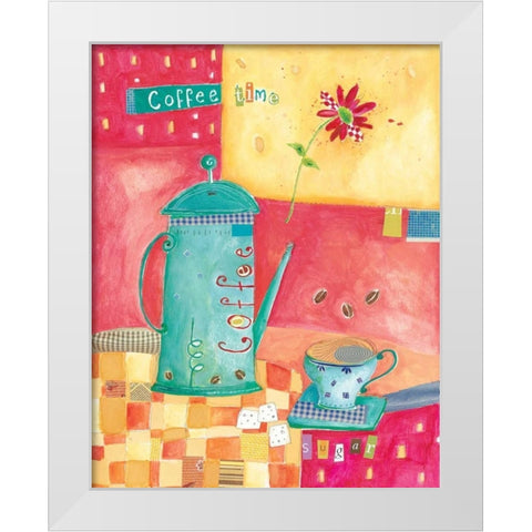 Kitchen Collage I White Modern Wood Framed Art Print by Pope, Kate and Elizabeth