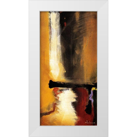 Union Station White Modern Wood Framed Art Print by Li-Leger, Noah