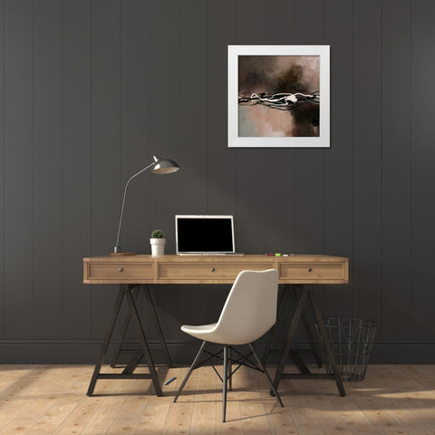 Syncopation II White Modern Wood Framed Art Print by Maitland, Laurie