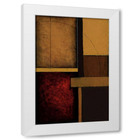 Gateways I White Modern Wood Framed Art Print by St.Germain, Patrick
