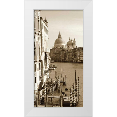 Grand Canal White Modern Wood Framed Art Print by Maihara/Watt, Jeff/Boyce