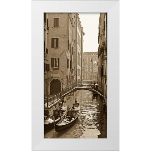Venice Reflections White Modern Wood Framed Art Print by Maihara/Watt, Jeff/Boyce