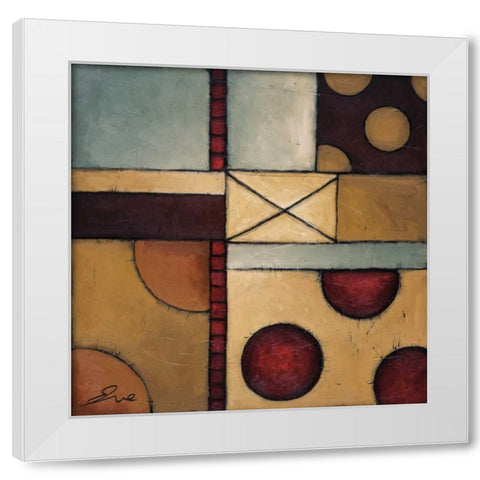 Cruisin White Modern Wood Framed Art Print by Eve