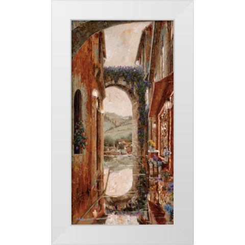 Rainy Days of Summer White Modern Wood Framed Art Print by Archambault, Gilles