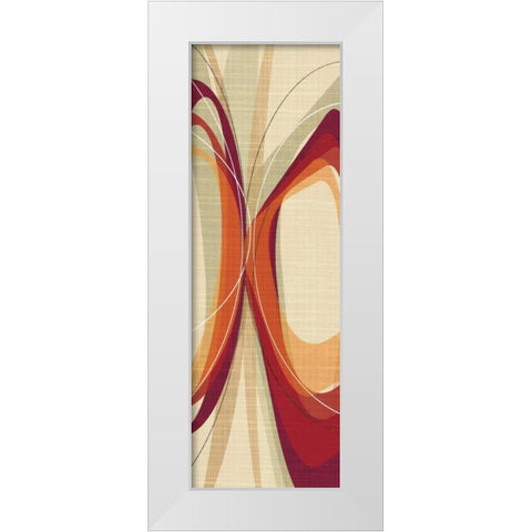 Vanguard I White Modern Wood Framed Art Print by Ahava
