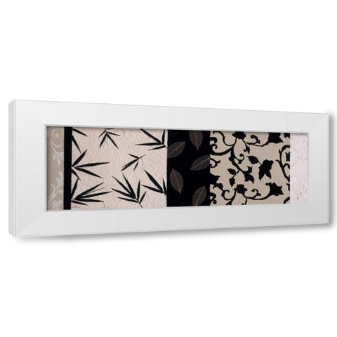Pattern Play II White Modern Wood Framed Art Print by Vindedzis, Rita