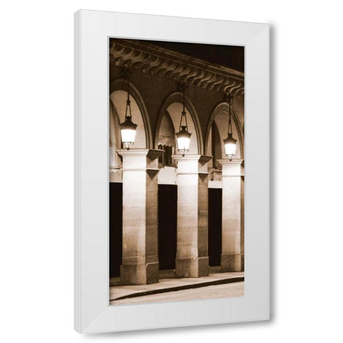 Paris Lights I - Arches I White Modern Wood Framed Art Print by Maihara/Watt, Jeff/Boyce