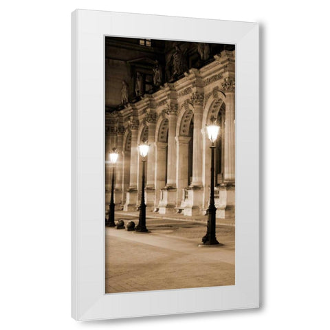 Paris Lights II - Arches II White Modern Wood Framed Art Print by Maihara/Watt, Jeff/Boyce