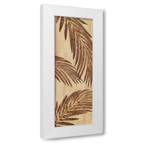 Tiki Grove II White Modern Wood Framed Art Print by Ahava