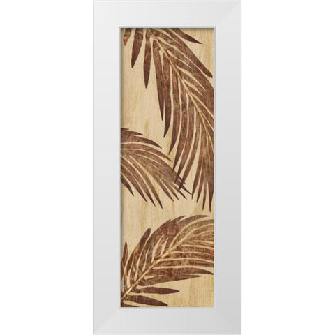 Tiki Grove II White Modern Wood Framed Art Print by Ahava