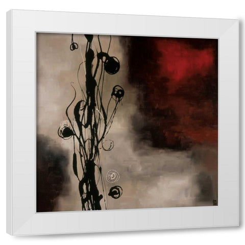 Musical Ideas White Modern Wood Framed Art Print by Maitland, Laurie
