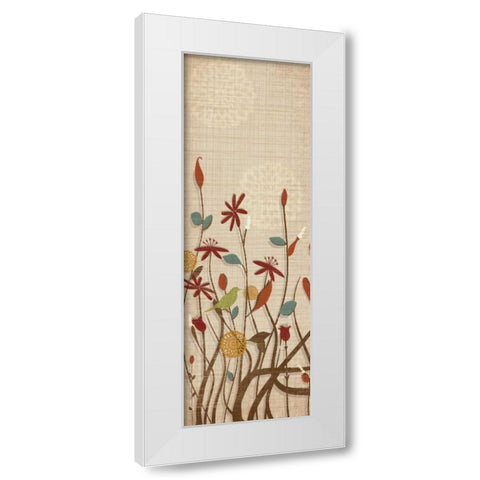 Meadow Fairgrounds I White Modern Wood Framed Art Print by Venter, Tandi