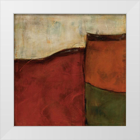 Series Esmero I White Modern Wood Framed Art Print by Villarreal Santos, Nancy