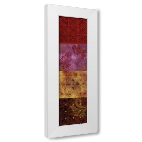 Tamarind Splash II White Modern Wood Framed Art Print by Vindedzis, Rita