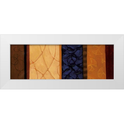 Naturaleza II White Modern Wood Framed Art Print by Dorf, Susan