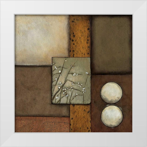 Pussy Willows I White Modern Wood Framed Art Print by St.Germain, Patrick