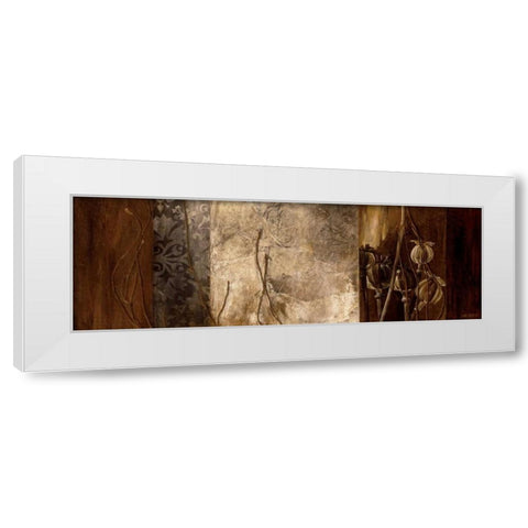 Coppers Edge II White Modern Wood Framed Art Print by Thompson, Linda
