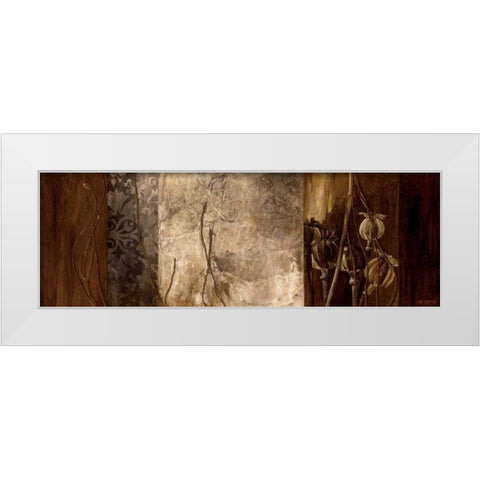 Coppers Edge II White Modern Wood Framed Art Print by Thompson, Linda