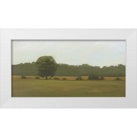 Resting Place White Modern Wood Framed Art Print by Lightell, Megan
