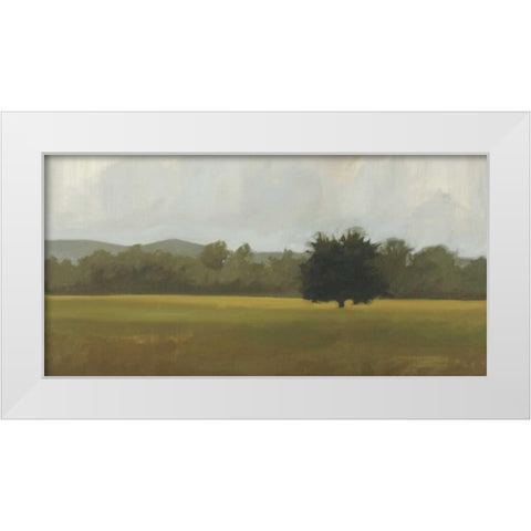 Silent One White Modern Wood Framed Art Print by Lightell, Megan