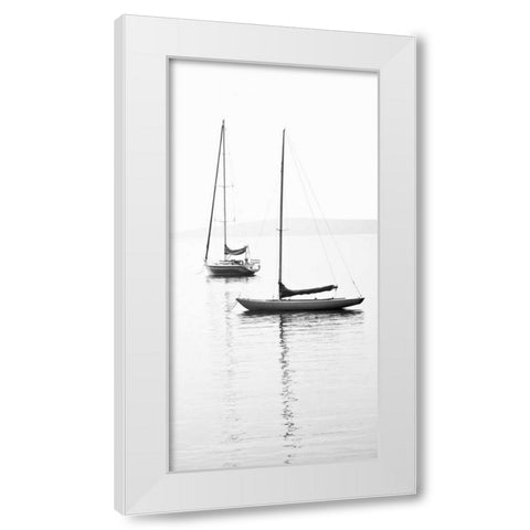 Still Waters II White Modern Wood Framed Art Print by Maihara/Watt, Jeff/Boyce