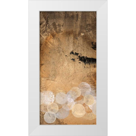 Pearl Essence I White Modern Wood Framed Art Print by Li-Leger, Noah