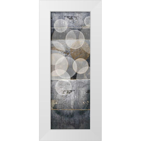 Tahitian Pearls I White Modern Wood Framed Art Print by Li-Leger, Noah