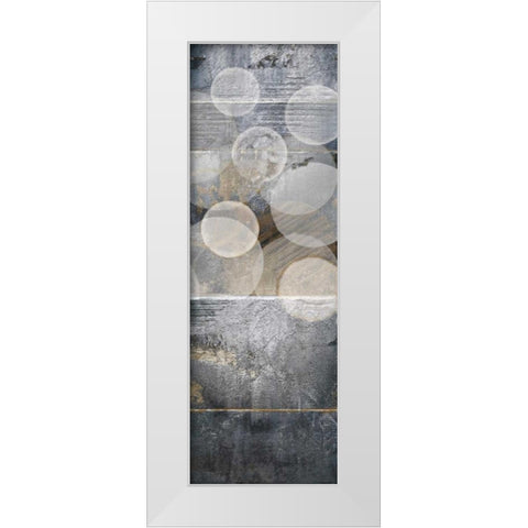 Tahitian Pearls II White Modern Wood Framed Art Print by Li-Leger, Noah