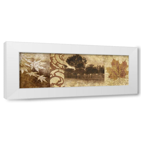 Equinox I White Modern Wood Framed Art Print by Mallett, Keith