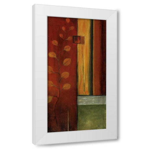 Well Balanced III White Modern Wood Framed Art Print by Salemink-Roos, Ursula