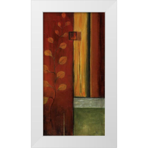 Well Balanced III White Modern Wood Framed Art Print by Salemink-Roos, Ursula