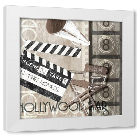 In the Making II White Modern Wood Framed Art Print by Venter, Tandi