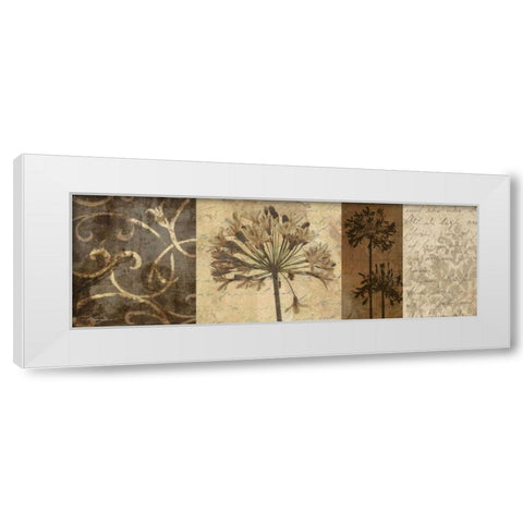 Memoir I White Modern Wood Framed Art Print by Mallett, Keith