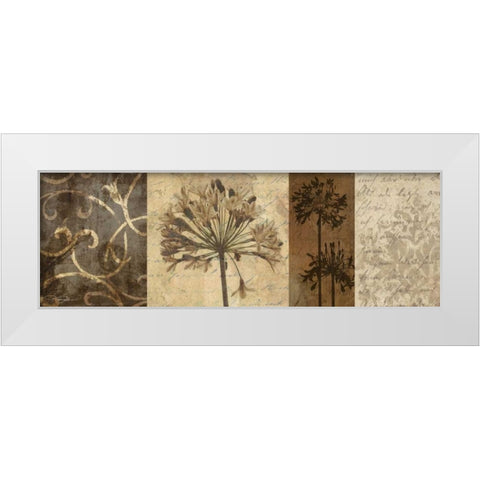 Memoir I White Modern Wood Framed Art Print by Mallett, Keith