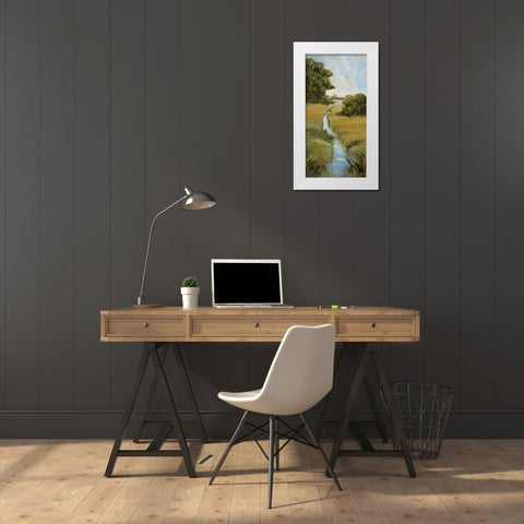 Mornings First Light I White Modern Wood Framed Art Print by Baynes, Maija
