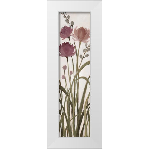 Meadows II White Modern Wood Framed Art Print by MARIA