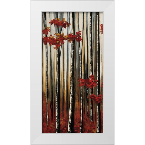 Beauty Within I White Modern Wood Framed Art Print by Soler , Oscar