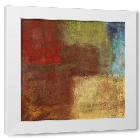 Inner Glow I White Modern Wood Framed Art Print by Cardenas, Jason