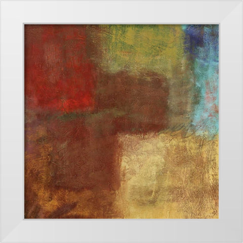 Inner Glow I White Modern Wood Framed Art Print by Cardenas, Jason