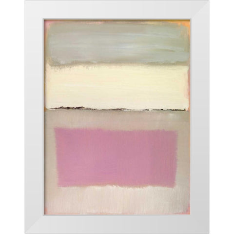 Twilight I White Modern Wood Framed Art Print by Gold, Caroline