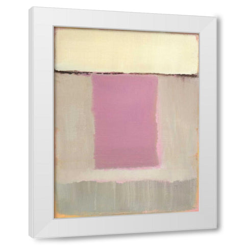 Twilight II White Modern Wood Framed Art Print by Gold, Caroline