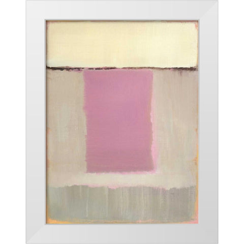 Twilight II White Modern Wood Framed Art Print by Gold, Caroline