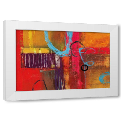 Something To Remember II White Modern Wood Framed Art Print by Barnes, Natasha