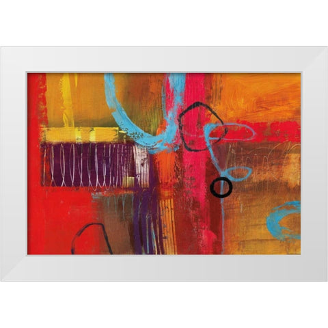 Something To Remember II White Modern Wood Framed Art Print by Barnes, Natasha